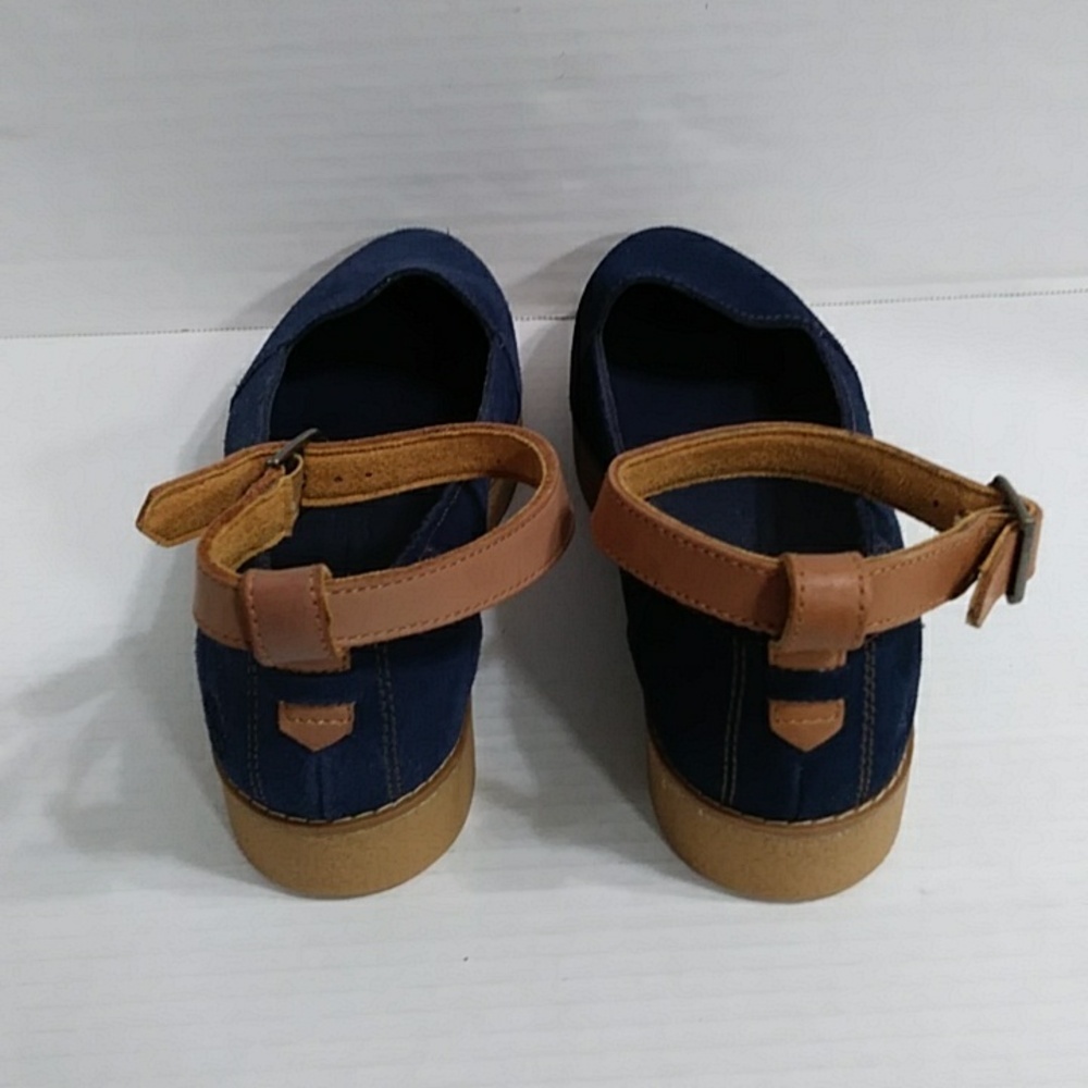 Timberland Paxton Hill Blue Suede Ankle Strap Sandals Size 8.5 *EUC* - Picture 4 of 11